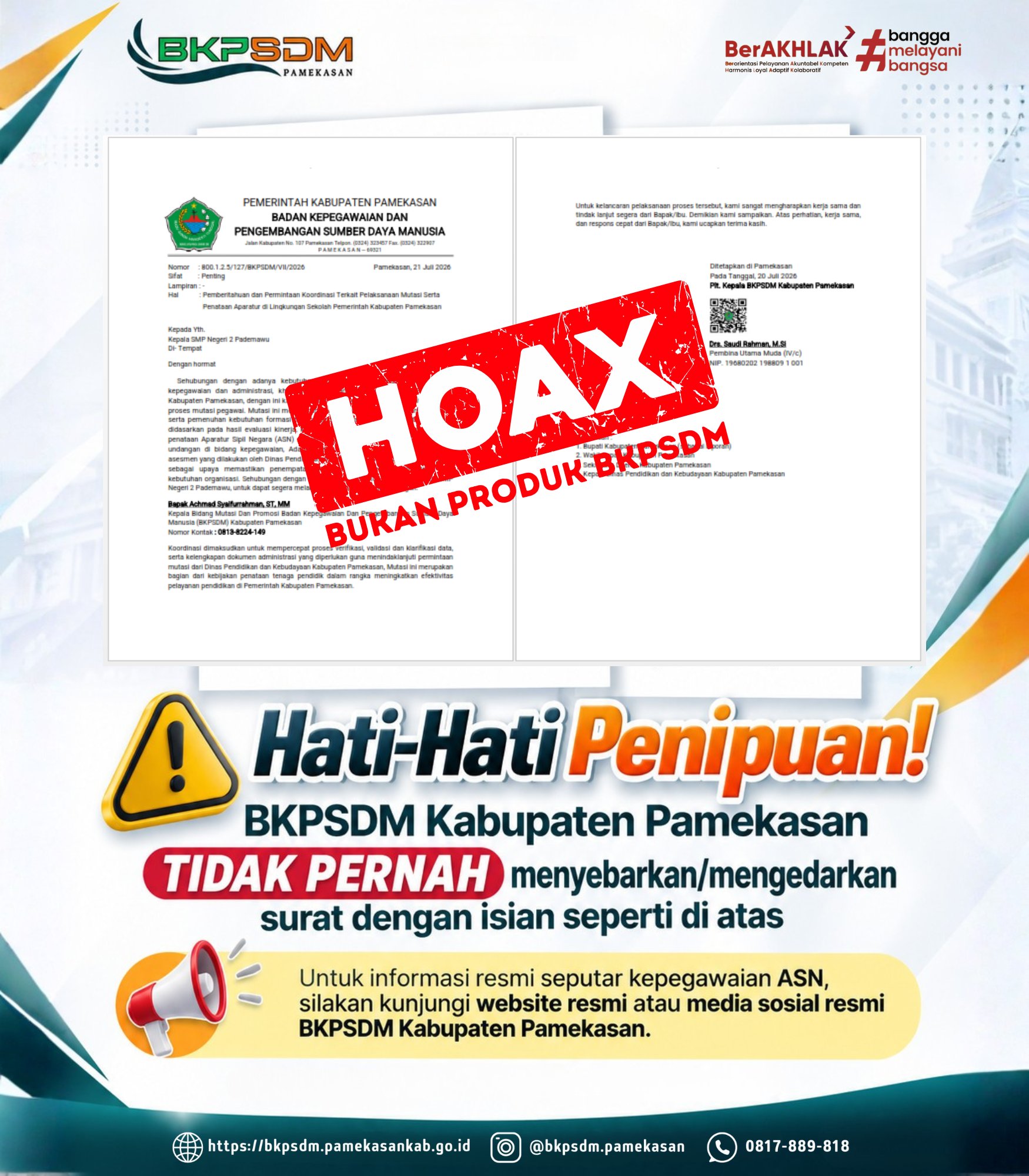 Hati-Hati Waspada Penipuan